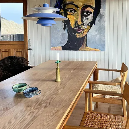 Wooden House In The Dunes Close To The Sea *