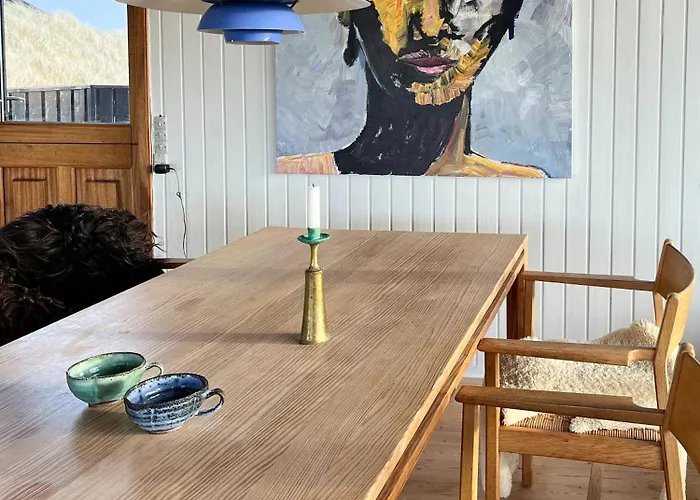 Wooden House In The Dunes Close To The Sea *