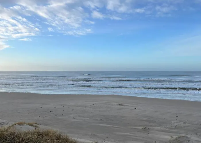 Сasa de vacaciones Wooden House In The Dunes Close To The Sea